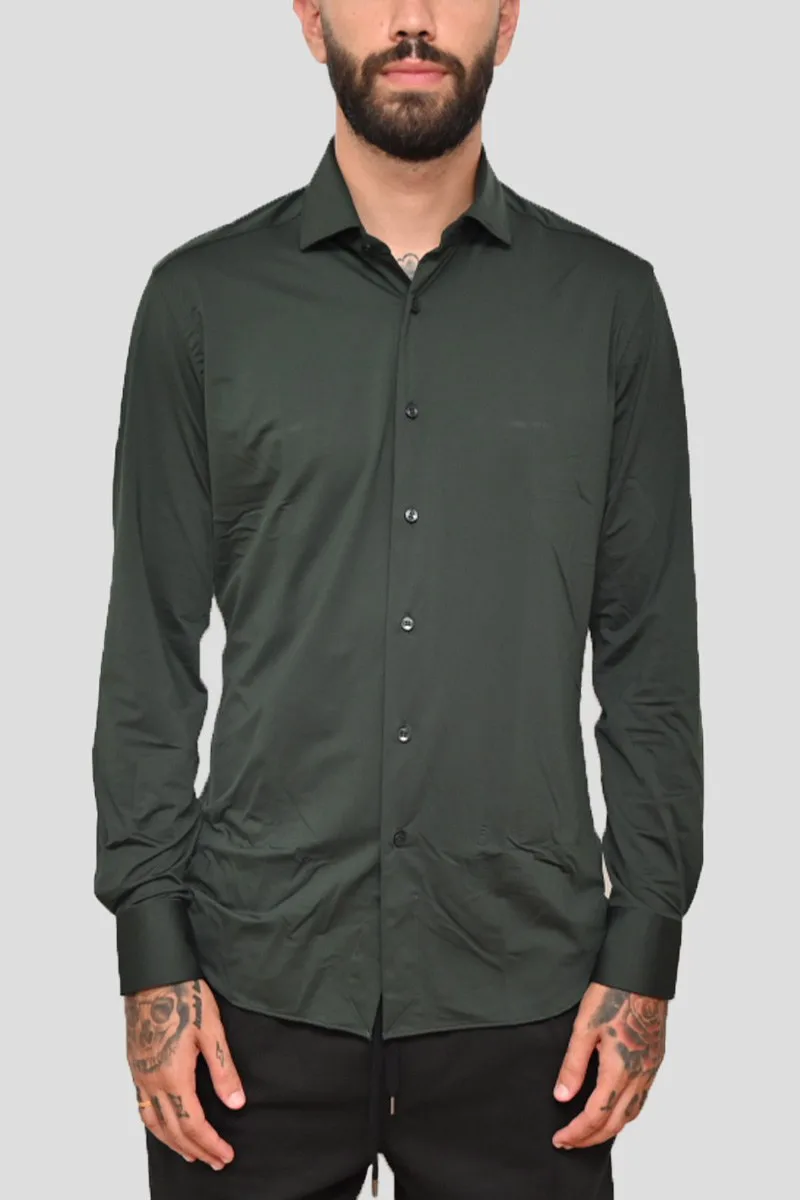 XACUS Ανδρικό Shirt In Dark Green