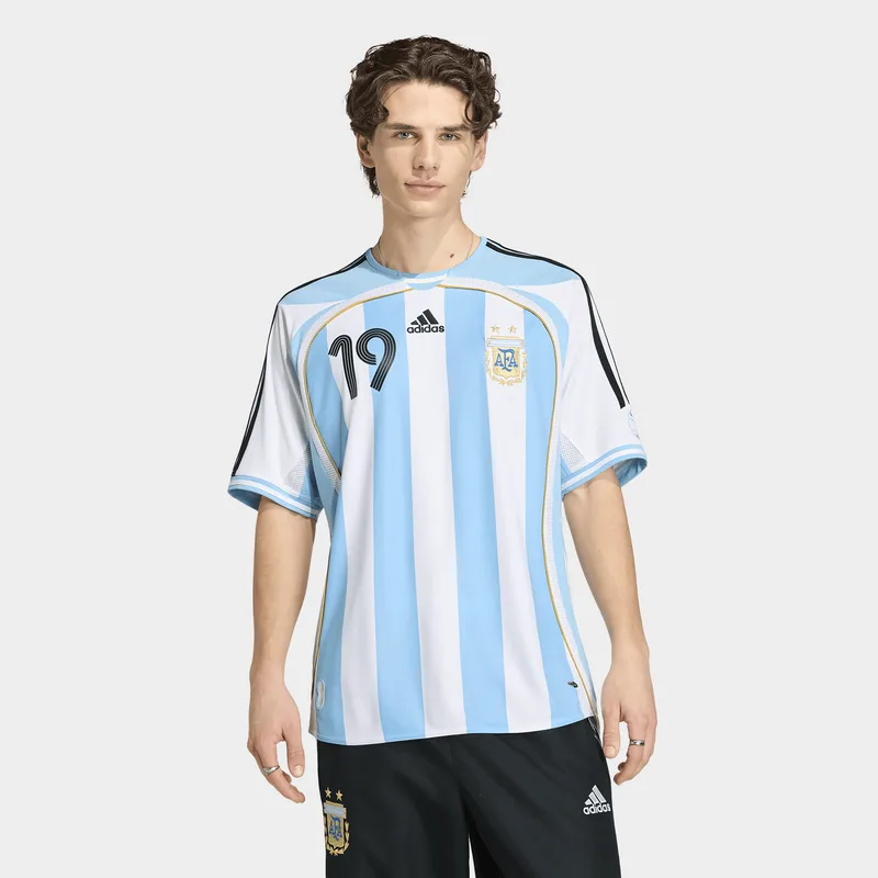 adidas Εθνική Αργεντινής Messi 2006 Home Ανδρική Ποδοσφαιρική Φανέλα (9000260826_1539)