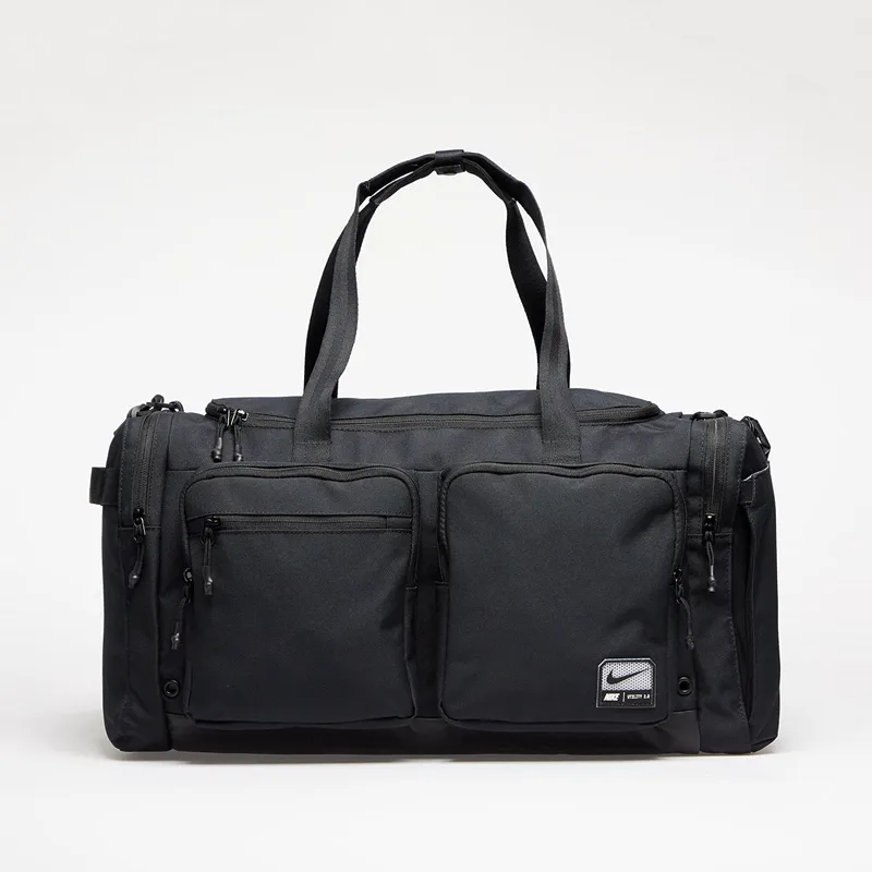 Nike Utility Power 2.0 Duffel Bag Black/ Black/ White 51