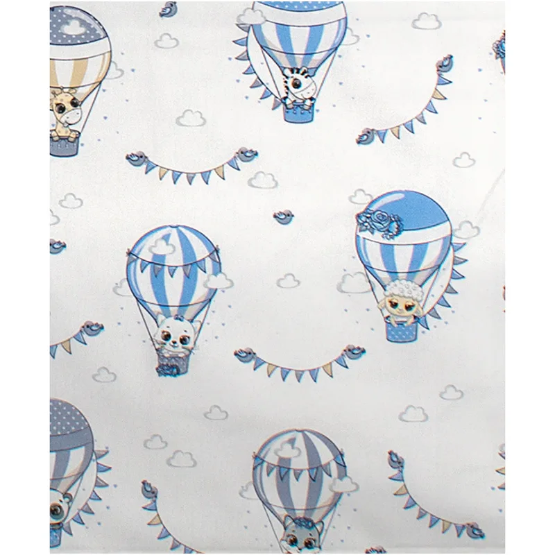 Πάνα Αγκαλιάς Χασέ 80x80 Dimcol Floating Zoo 596 Blue
