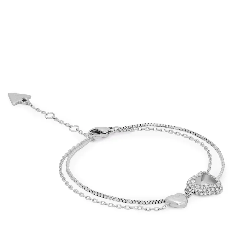 Βραχιόλι Guess JUBB05 027JW Ασημί