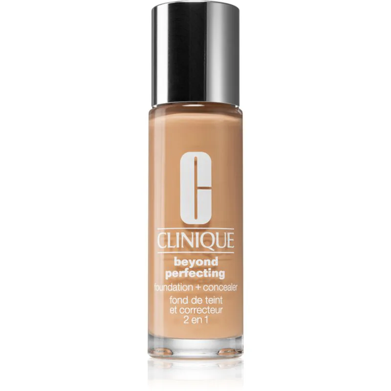 Clinique Beyond Perfecting™ Foundation + Concealer μεικ απ και διορθωτής 2 σε 1 απόχρωση CN10 Alabaster 30 ml