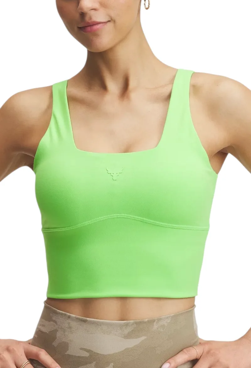 Μπλούζα Αμάνικη Under Armour Project Rock Fitted 1389714-362 Γυναικείο
