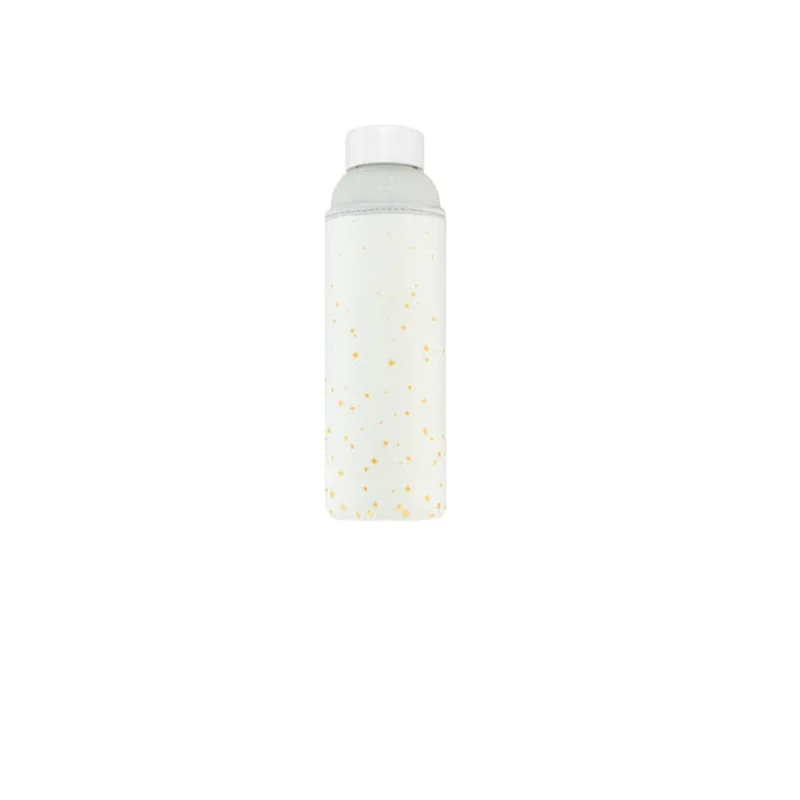 Waterdrop Glass Snow glass water bottle (limited edition) 600 ml