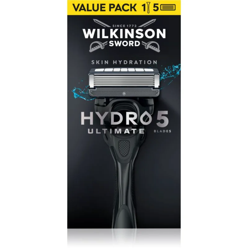 Wilkinson Sword Hydro5 Ultimate ξυριστική μηχανή + ανταλλακτικές κεφαλές 5 τεμ
