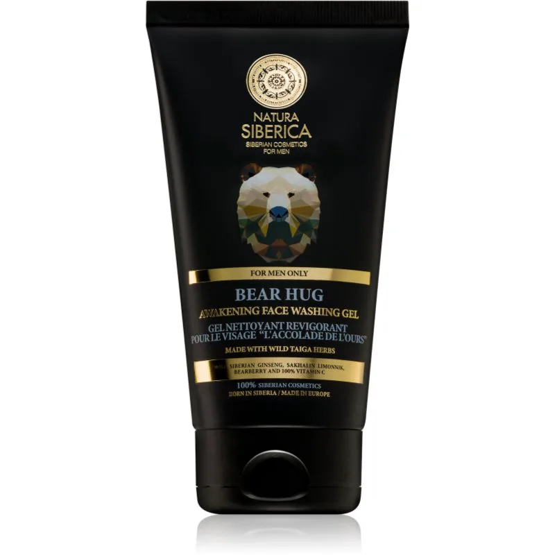 Natura Siberica For Men Only δροσιστικό καθαριστικό τζελ προσώπου 150 ml