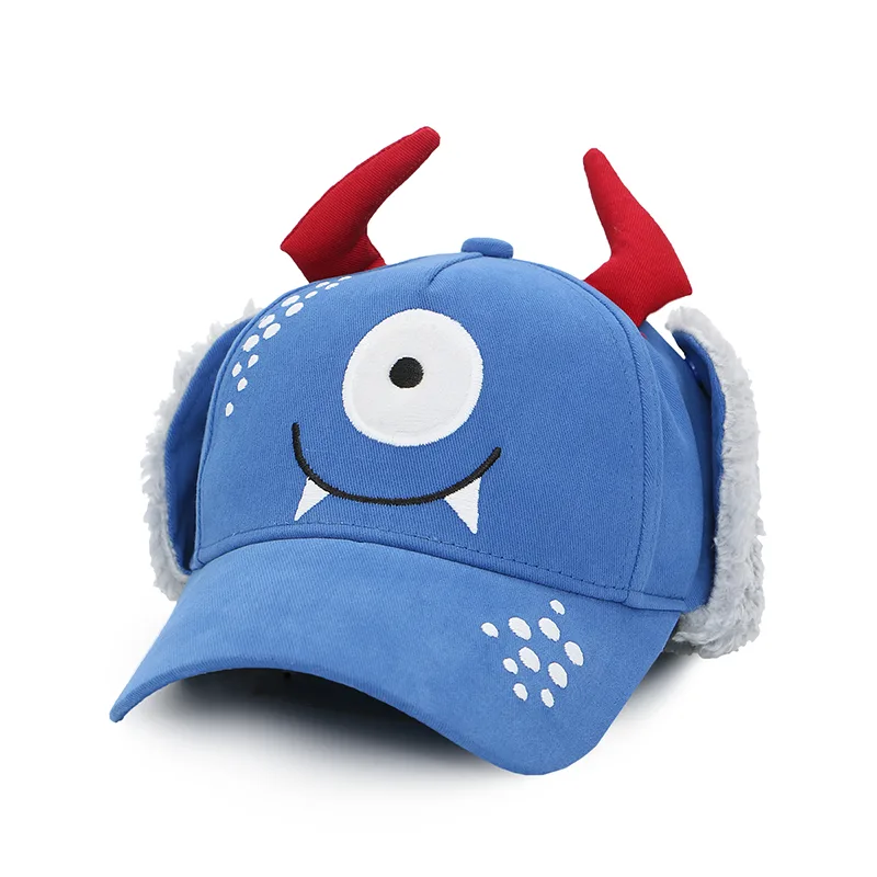 Τζόκεϋ Χειμωνιάτικο 4-6 Ετών Monster FlapJackKids FJKWC731L (Ύφασμα: Βαμβάκι 100%, Χρώμα: Λευκό) - FlapJackKids - FJKWC731L