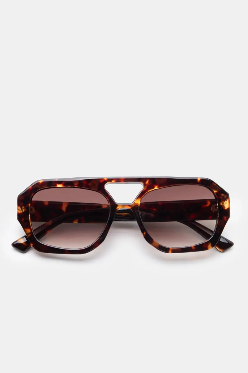 Γυαλιά Ηλιού Aviator Style - Animal Print-Μπεζ