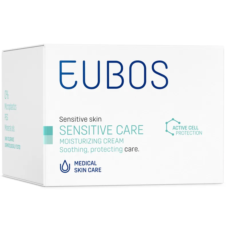 Eubos Moisturizing Day Cream Ενυδατική Κρέμα Ημέρας Κατά της Πρόωρης Γήρανσης του Δέρματος 50ml