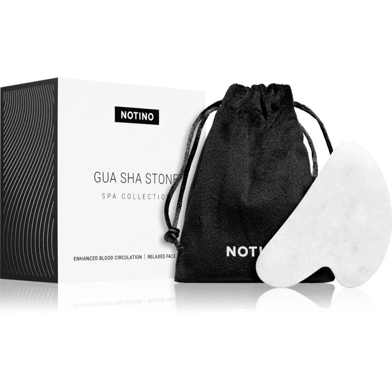 Notino Spa Collection Gua Sha οδηγίες για μασάζ για το πρόσωπο