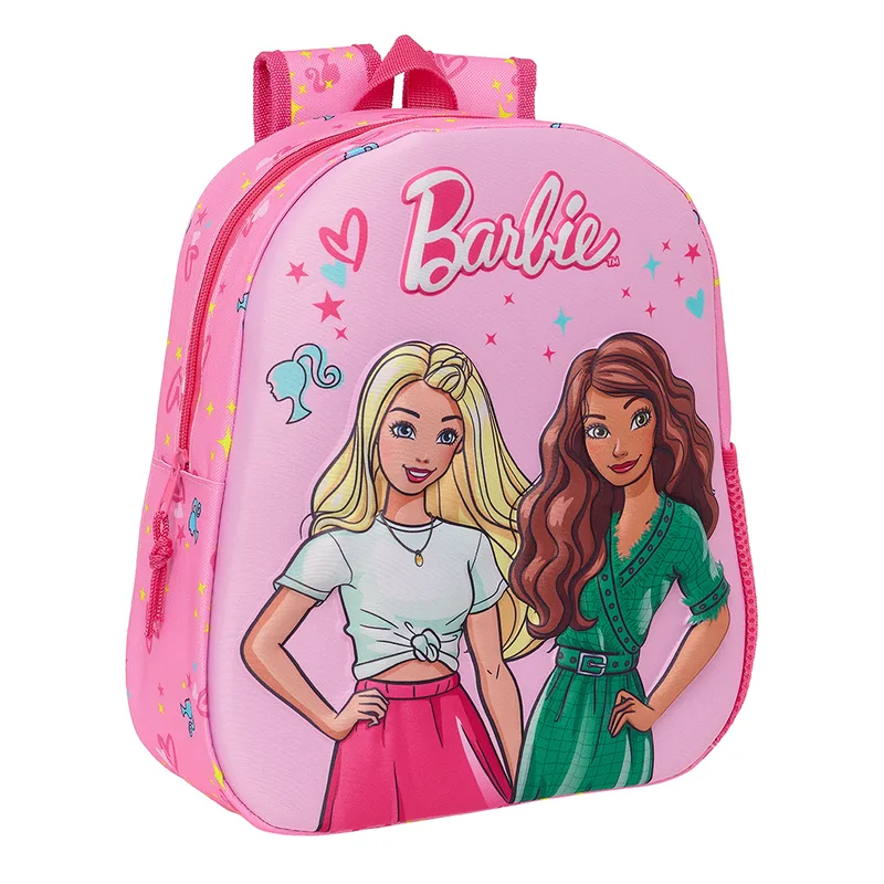 Σχολική Τσάντα Νηπιαγωγείου (27x10x33) Safta 3D Barbie 622476890