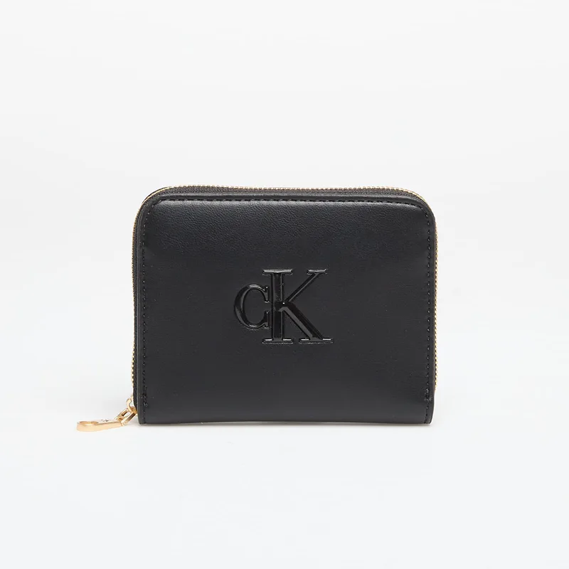Πορτοφόλι Calvin Klein Bold Ck Medium Zip Around Black Universal