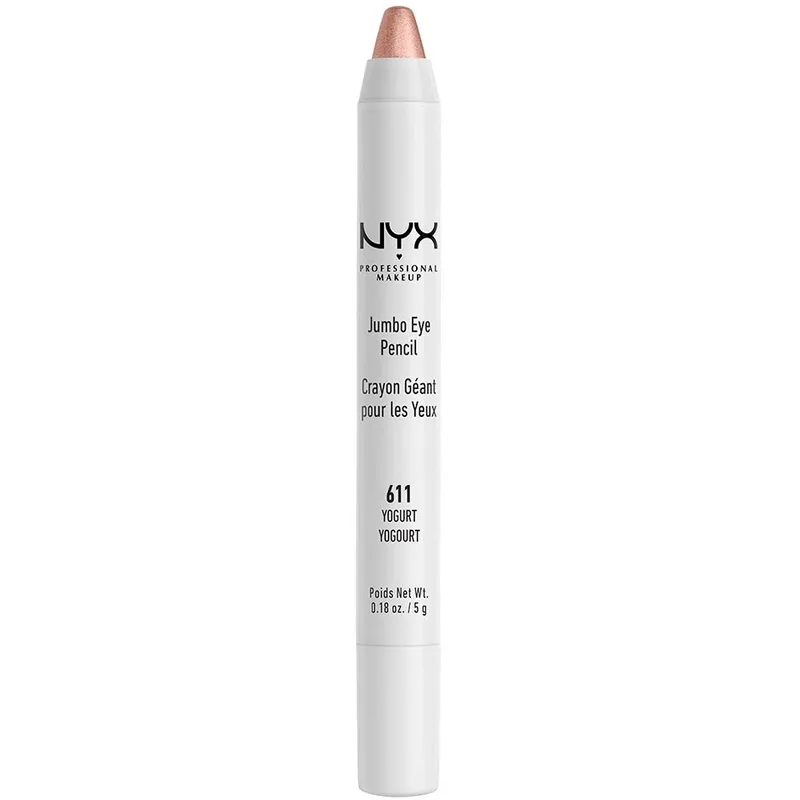 Nyx Professional MakeupJumbo Eye Pencil Λαμπερό Eyeliner που Μπορεί να Χρησιμοποιηθεί & σαν Σκιά Ματιών 5gr - Yogurt
