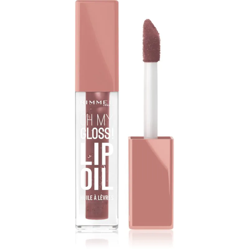 Rimmel Oh My Gloss! Lip Oil Έλαιο για τα χείλη με ενυδατικό αποτέλεσμα απόχρωση 009 Cappuccino 4.5 ml