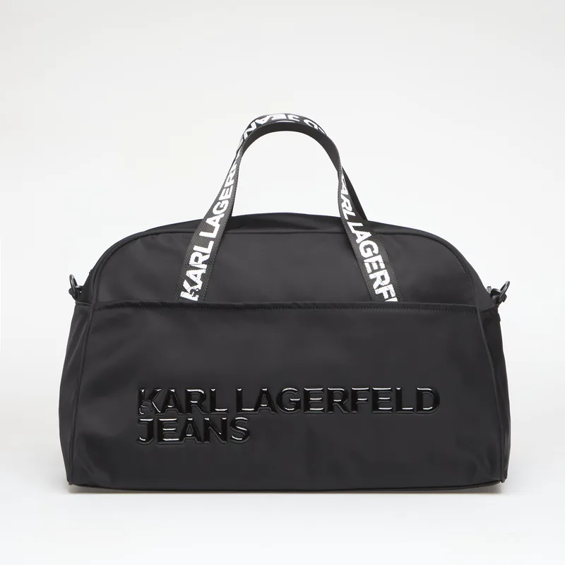Karl Lagerfeld Jeans Nylon Gymbag Black Universal