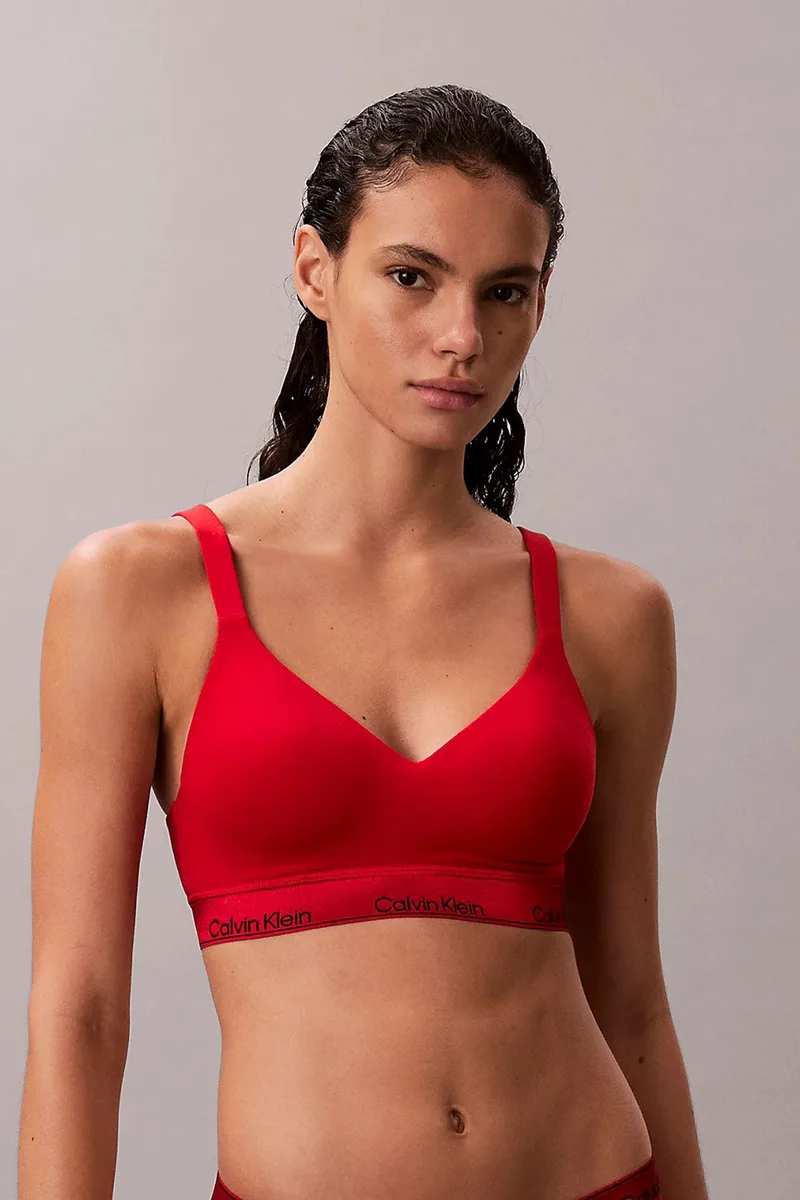 Calvin Klein γυναικείο σουτιέν Limited Edition Lift Bralette Icon Cotton Modal-LV00QF8555-VMT