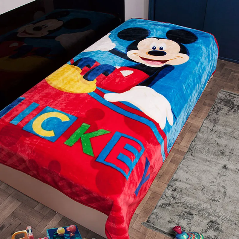 Κουβέρτα Βελουτέ Μονή 160x220 Dimcol Disney 561 Mickey 160x220