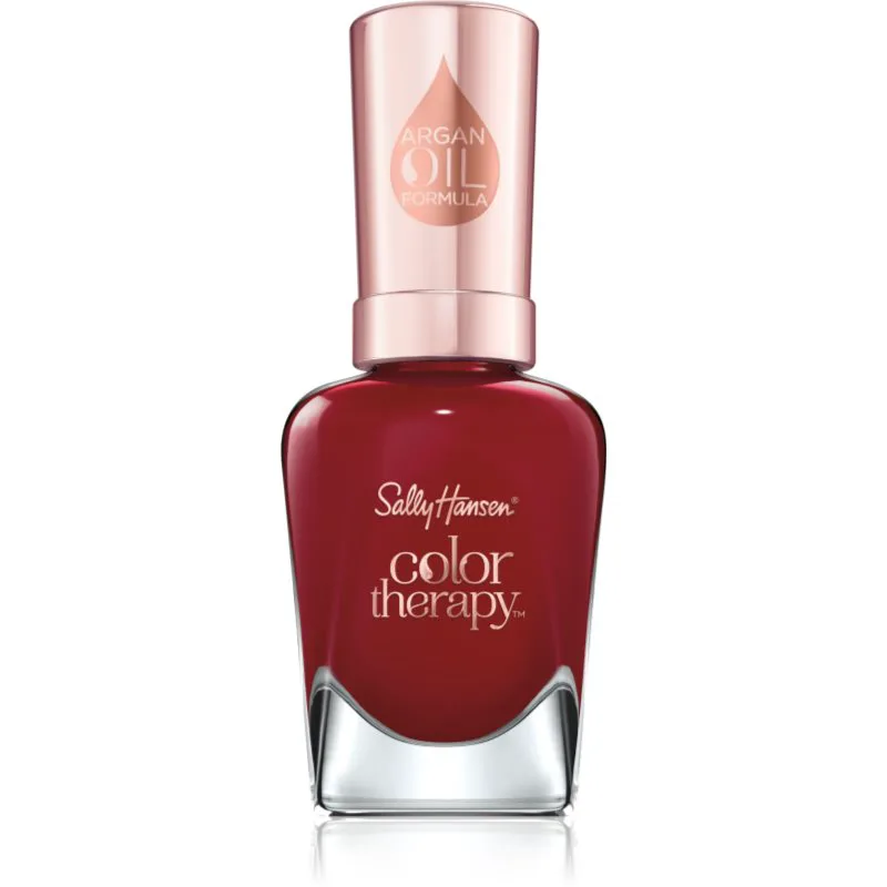 Sally Hansen Color Therapy περιποιητικό βερνίκι νυχιών απόχρωση 370 Unwine'd 14.7 ml