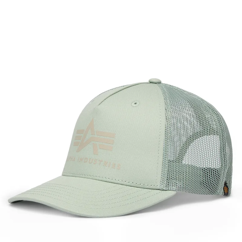 Καπέλο Jockey Alpha Industries Trucker Basic 186902 Πράσινο