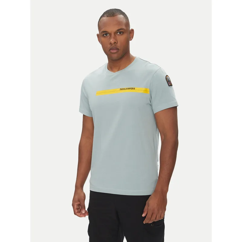 Parajumpers T-Shirt Tape 25SMPMTSIT01 Μπλε Regular Fit