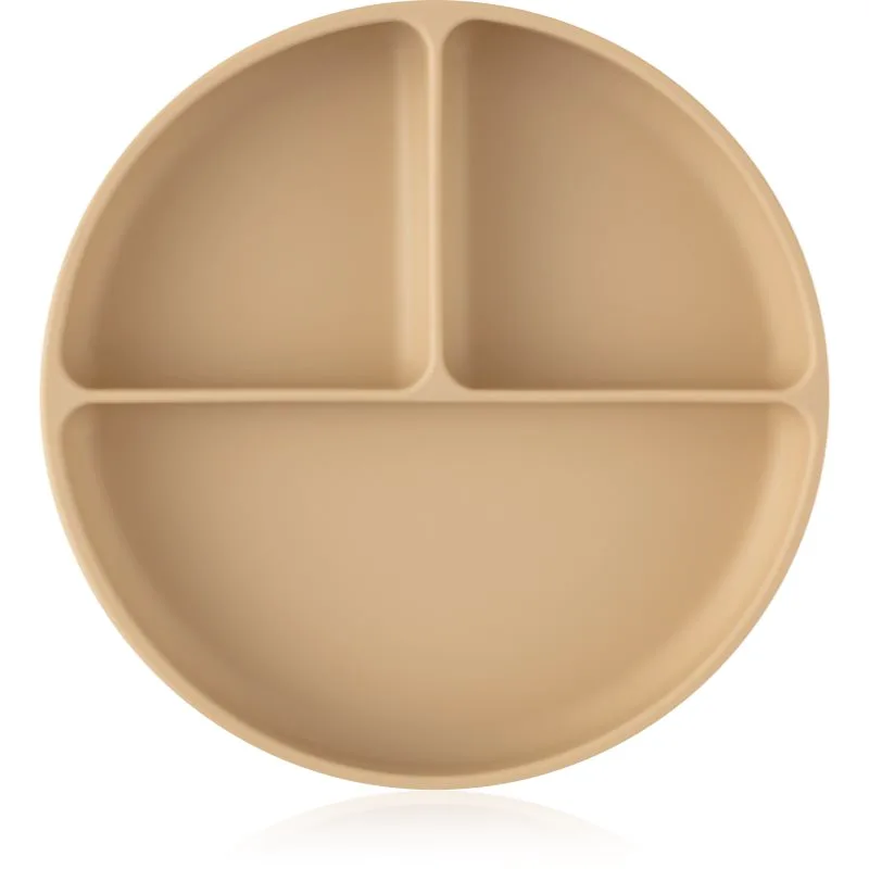 Petite&Mars Take&Match 6m+ πιάτο με χωρίσματα στρογγυλός Desert Sand 1 τμχ
