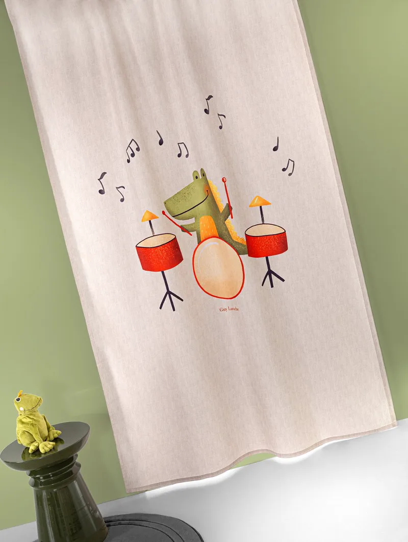 Παιδική Κουρτίνα Guy Laroche Bebe Band Natural 145x270