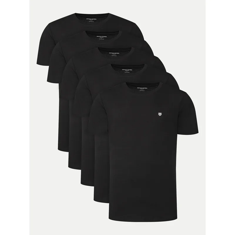 Jack & Jones Σετ t-shirts Brody 12190468 Μαύρο Regular Fit