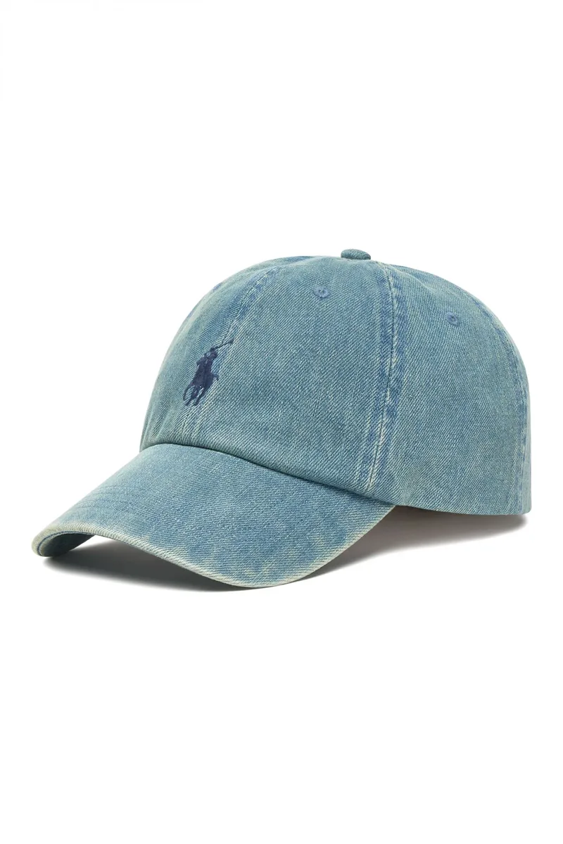 RALPH LAUREN ΚΑΠΕΛΟ CLASSIC SPORT DENIM ΜΠΛΕ