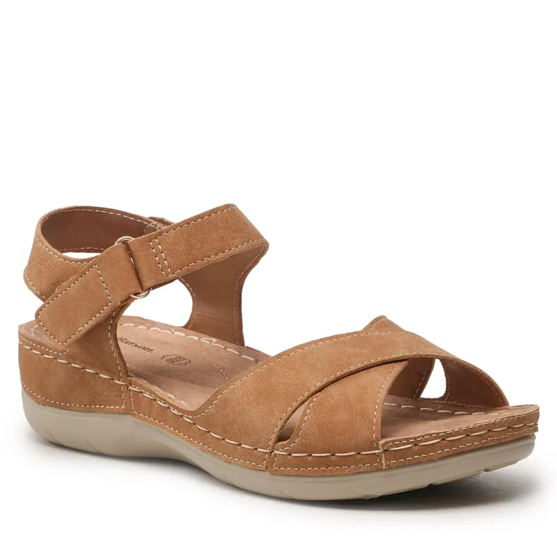 Σανδάλια Clara Barson WSS20580-01 Καφέ