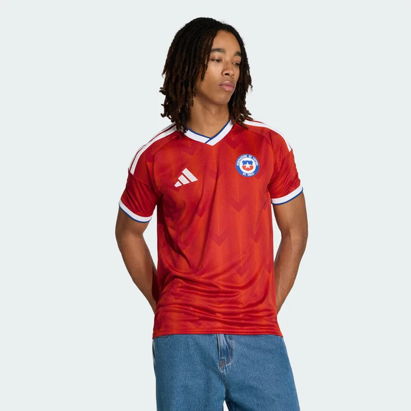 adidas Εθνική Χιλής 2026 Home Ανδρική Ποδοσφαιρική Φανέλα (9000263703_62699)