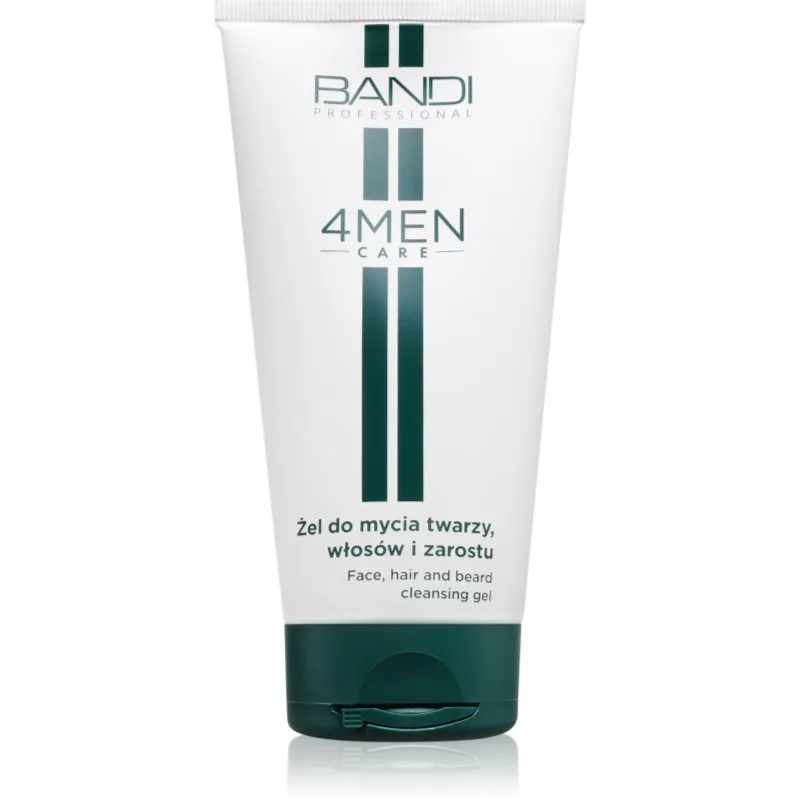 BANDI Cosmetics 4 Men Care τζελ καθαρισμού 3 σε 1 για άντρες 150 ml