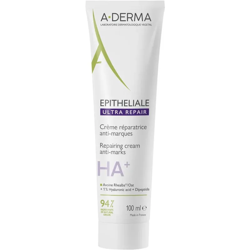 A-Derma Epitheliale HA+ Ultra Repair Cream Καταπραϋντική Επανορθωτική Κρέμα Κατά των Σημαδιών με Υαλουρονικό Οξύ 100ml