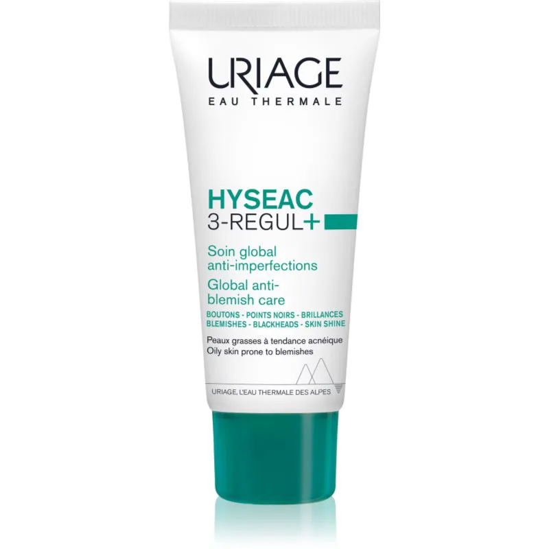 Uriage Hyseac 3-Regul+ Global Anti-Blemish Care ματ κρέμα για επιδερμίδα με ατέλειες 40 ml