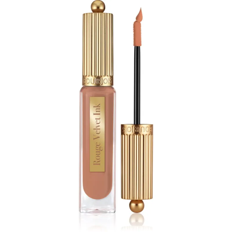 Bourjois Rouge Velvet Ink υγρό κραγιόν με ματ αποτελέσματα απόχρωση 01 Μπεζ De Jour 3.5 ml