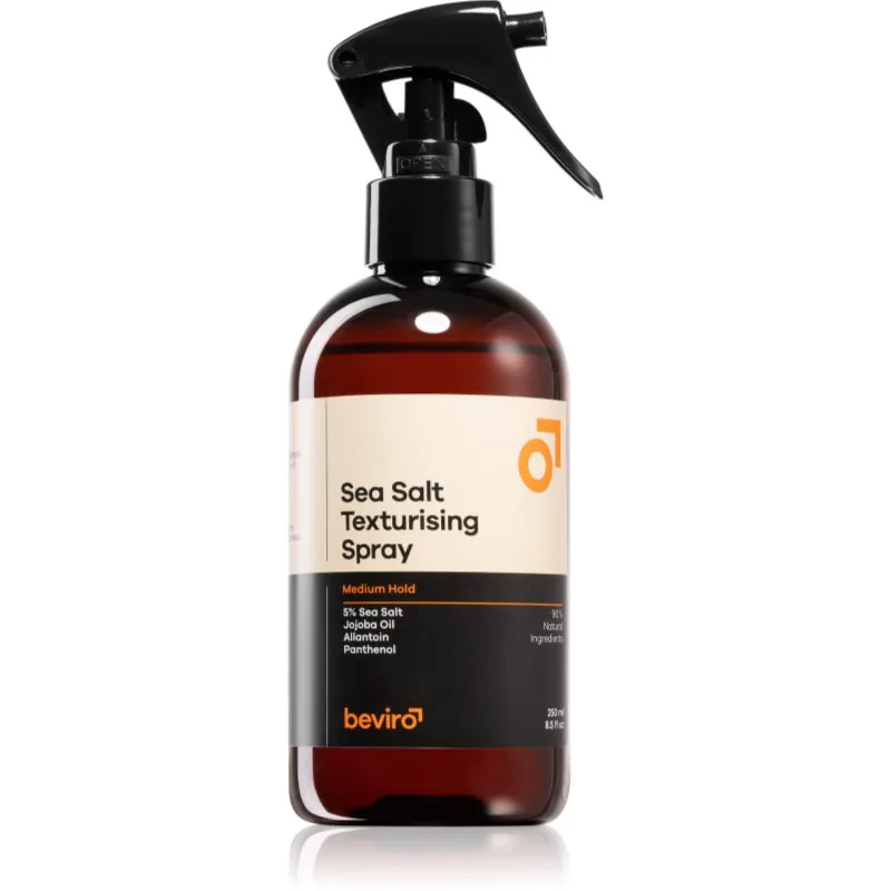 Beviro Sea Salt Texturising Spray αλμυρό σπρέι μεσαία σκληρότητα 250 ml