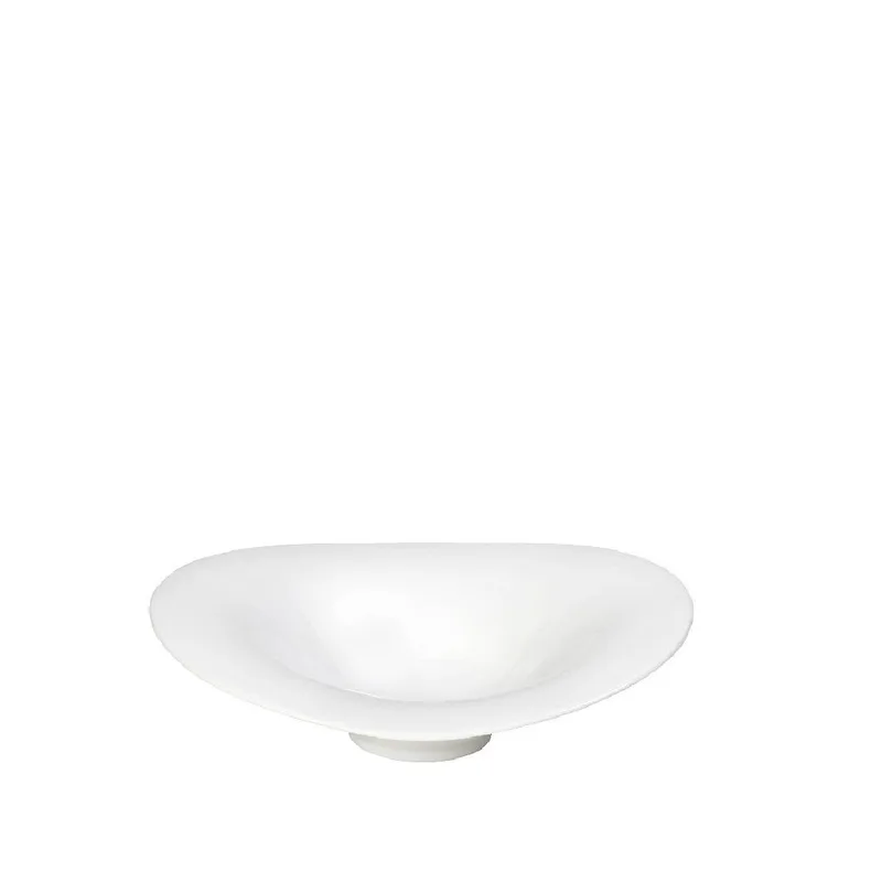 FLOW IVORY ΠΙΑΤΟ ΒΑΘΥ WAVY 22X21,5X6CM