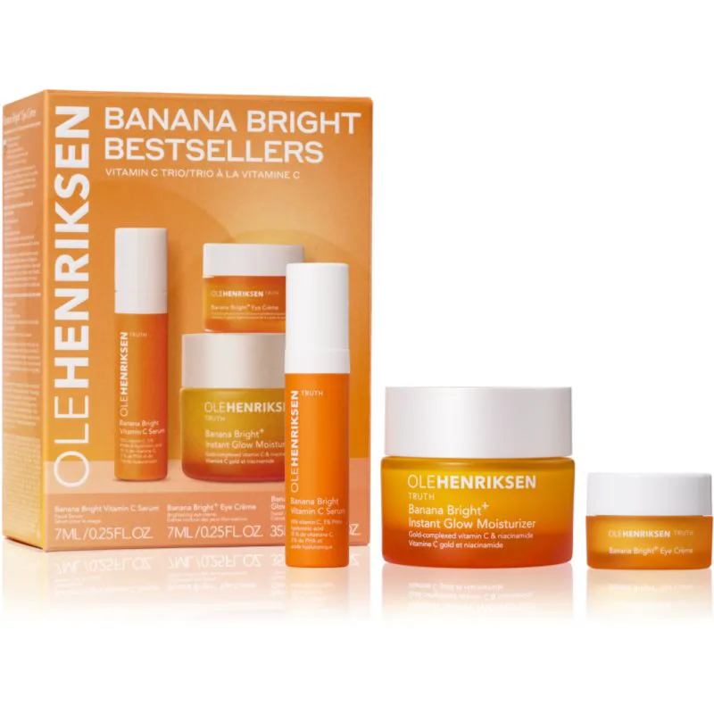 OLEHENRIKSEN Truth Banana Bright Bestsellers Vitamin C Trio σετ περιποίησης για την επιδερμίδα