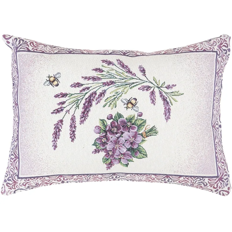 Διακοσμητική Μαξιλαροθήκη 35x50 Dimeco 8255 Purple 35x50