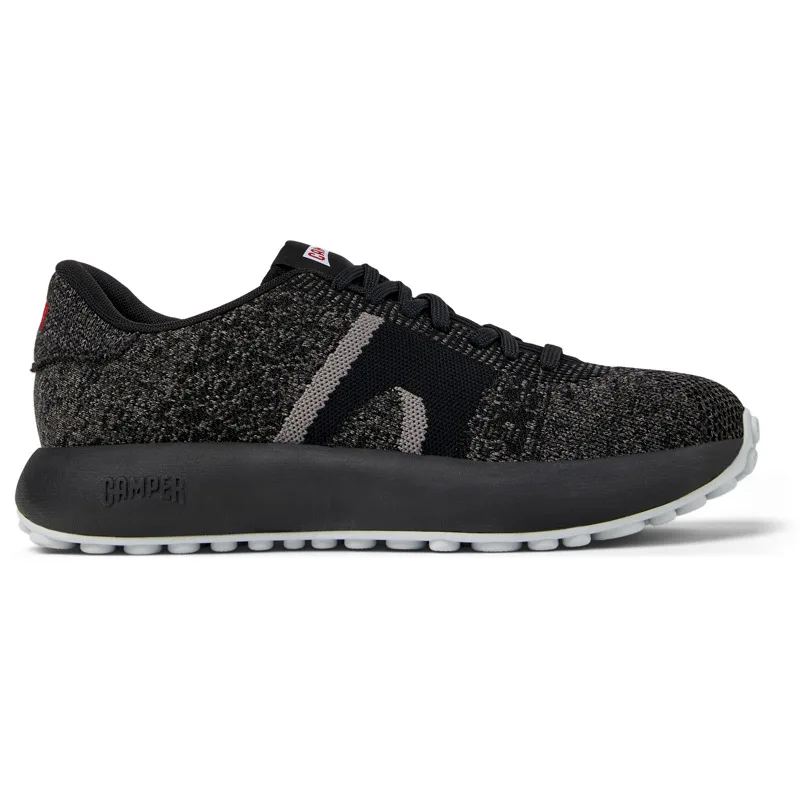 CAMPER Pelotas Athens - Sneakers Για Ανδρικα - Μαύρο,Γκρι, Μέγεθος 43, Cotton fabric