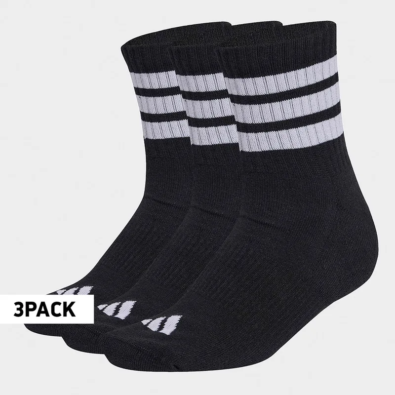 adidas 3 Stripes Cushioned Mid Cut Socks 3 Pair Pa Unisex Κάλτσες (9000261415_8509)