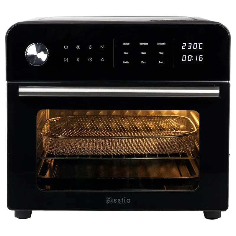 Estia Φριτέζα Αέρος - Φουρνάκι Titan Chef 1700W 23Lt Με 9 Προγράμματα Μαγειρέματος