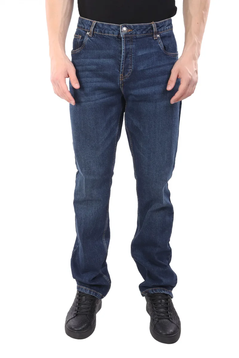 RICHMOND X ΠΑΝΤΕΛΟΝΙ JEANS HANGA(SLIM) LOGO ΜΠΛΕ