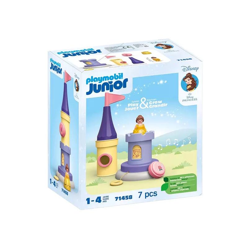 Playmobil JUNIOR & Disney: Ο μουσικός πύργος της Μπελ 71458