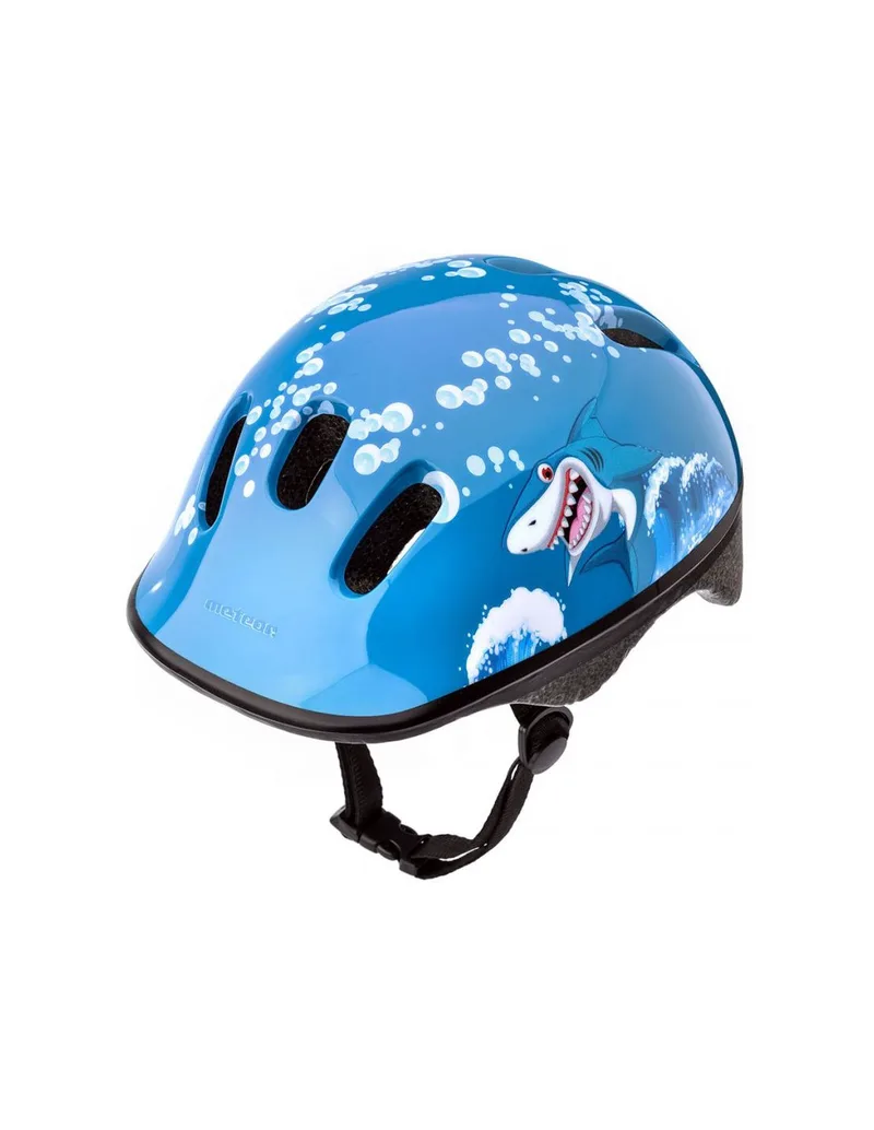 Bicycle helmet Meteor KS06 Baby Shark size S 4852cm Jr 24829