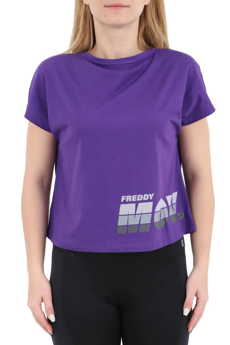 Μπλούζα Κοντομάνικη Freddy Printed S0WFTT2-E31 Γυναικείο