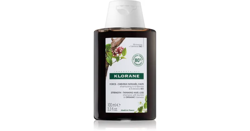 Klorane Quinina Shampoo Edelweiss Organic Tired Hair 100ml