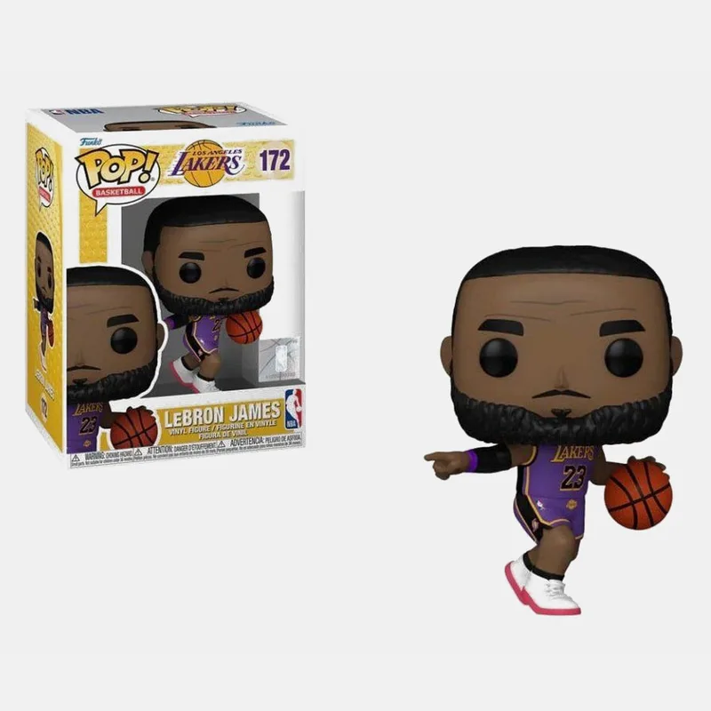 Funko Pop! Basketball: Los Angeles Lakers - LeBron James 172 Φιγούρα (9000196057_1523)
