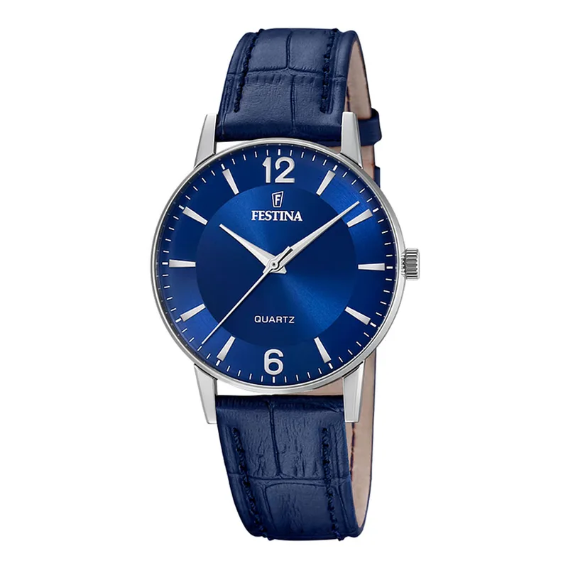 FESTINA Classic Blue Leather Strap F20690/3