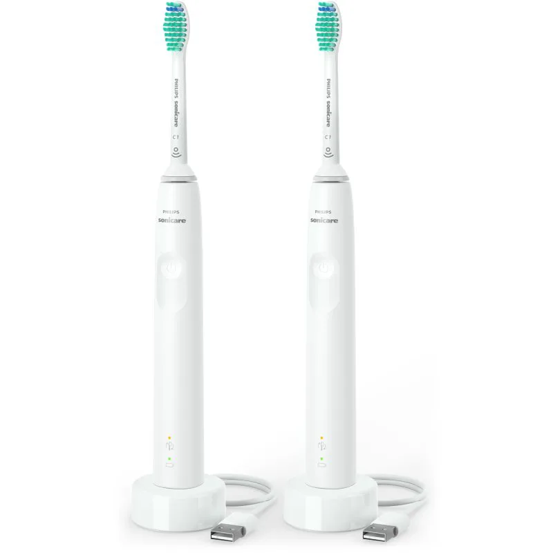 Philips Sonicare 3100 1+1 HX3675/13 ηχητική ηλεκτρική οδοντόβουρτσα 2 τμχ