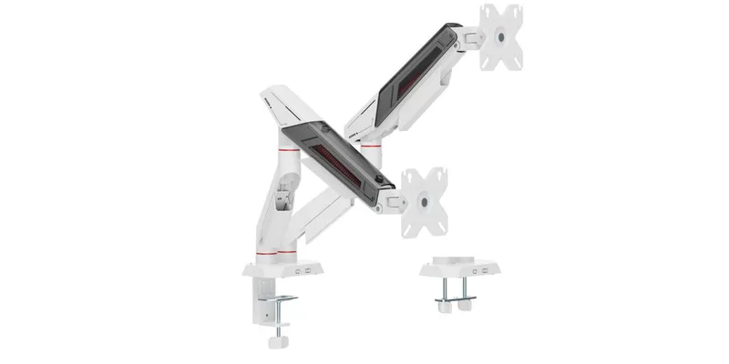 Equip Table Mount 17"-35" Dual TFT 180° Gaming 12kg sw+ws
